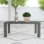 Grayton Outdoor Aluminum Coffee Table - Indoor