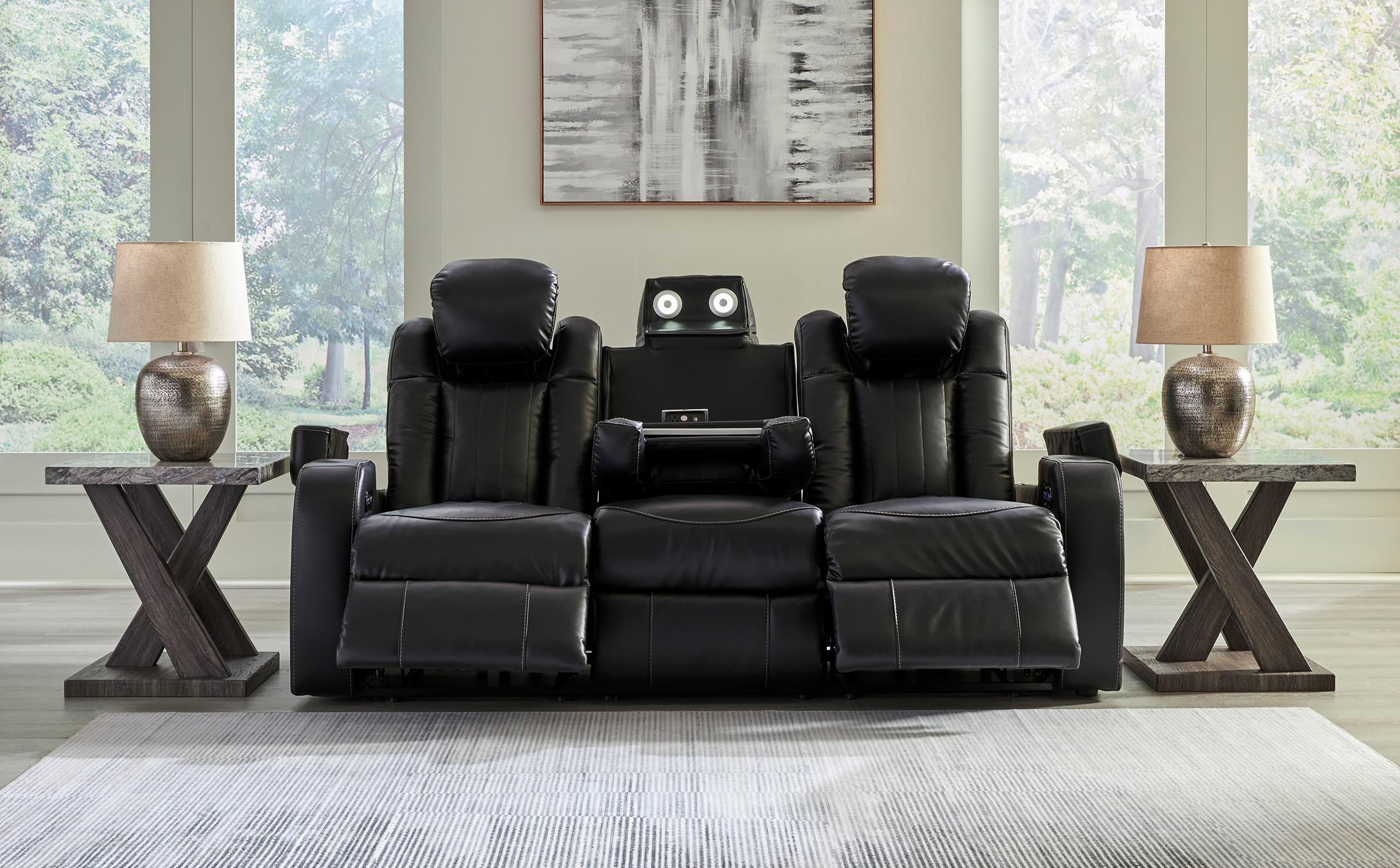 Caveman Den Power Reclining Sofa - Fabric