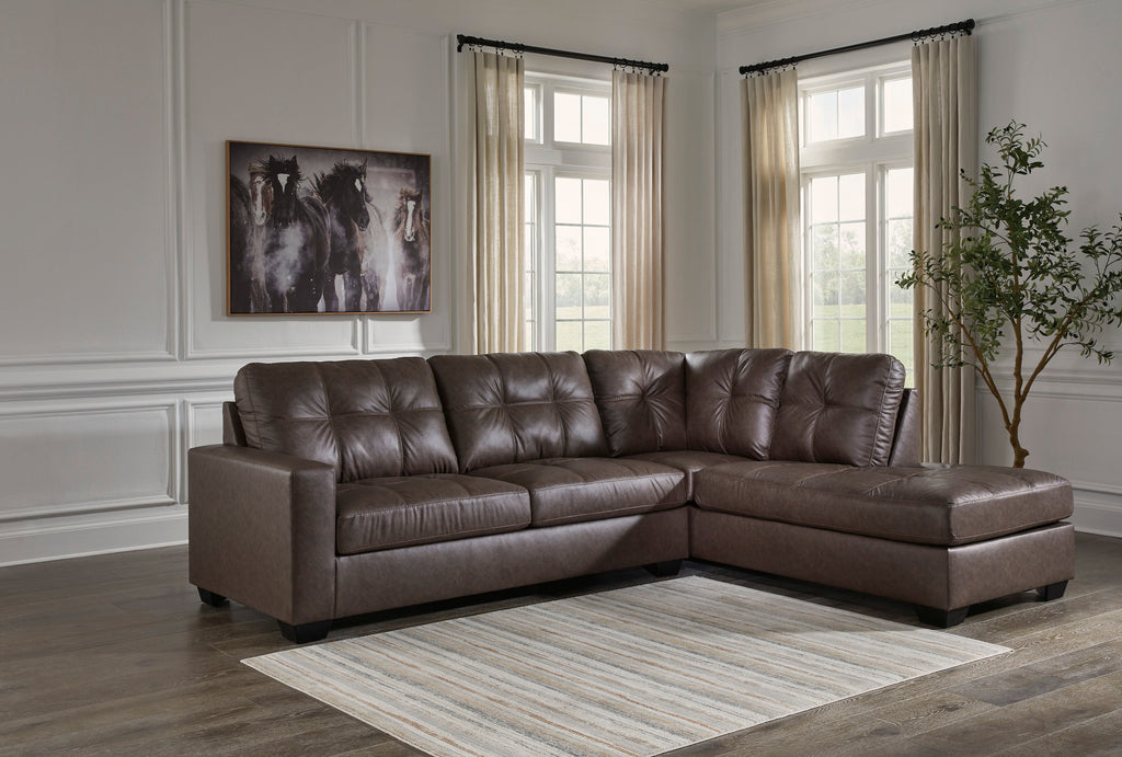 Barlin Mills 2-Piece Right-Facing Sectional with Chaise - Set