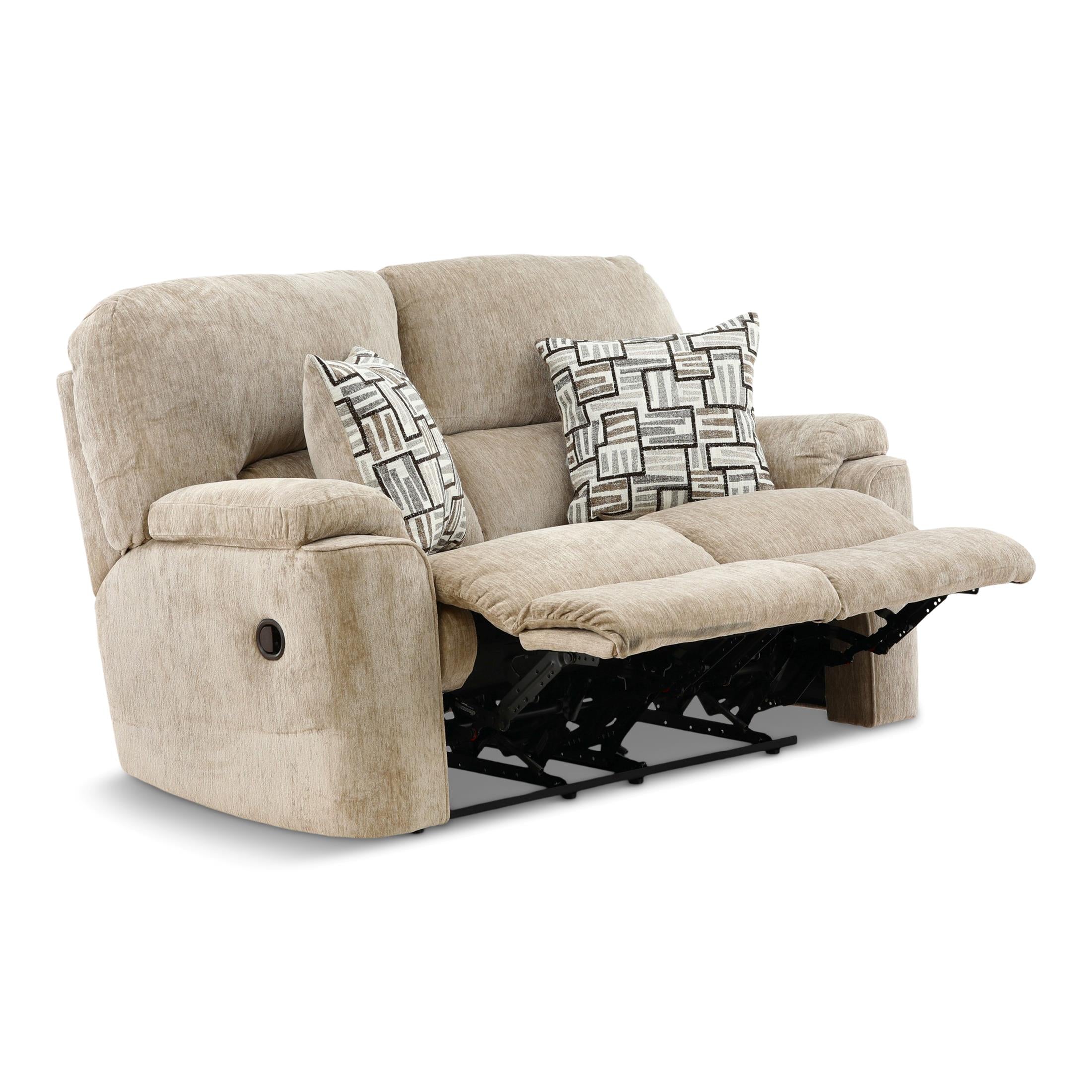 Landen Reclining Loveseat - Fabric