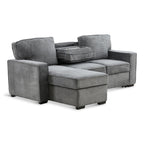 Amir 2-Piece Sectional with Sofa Bed - Set