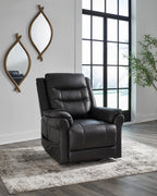 Oatman Power Lift Recliner - Reclining