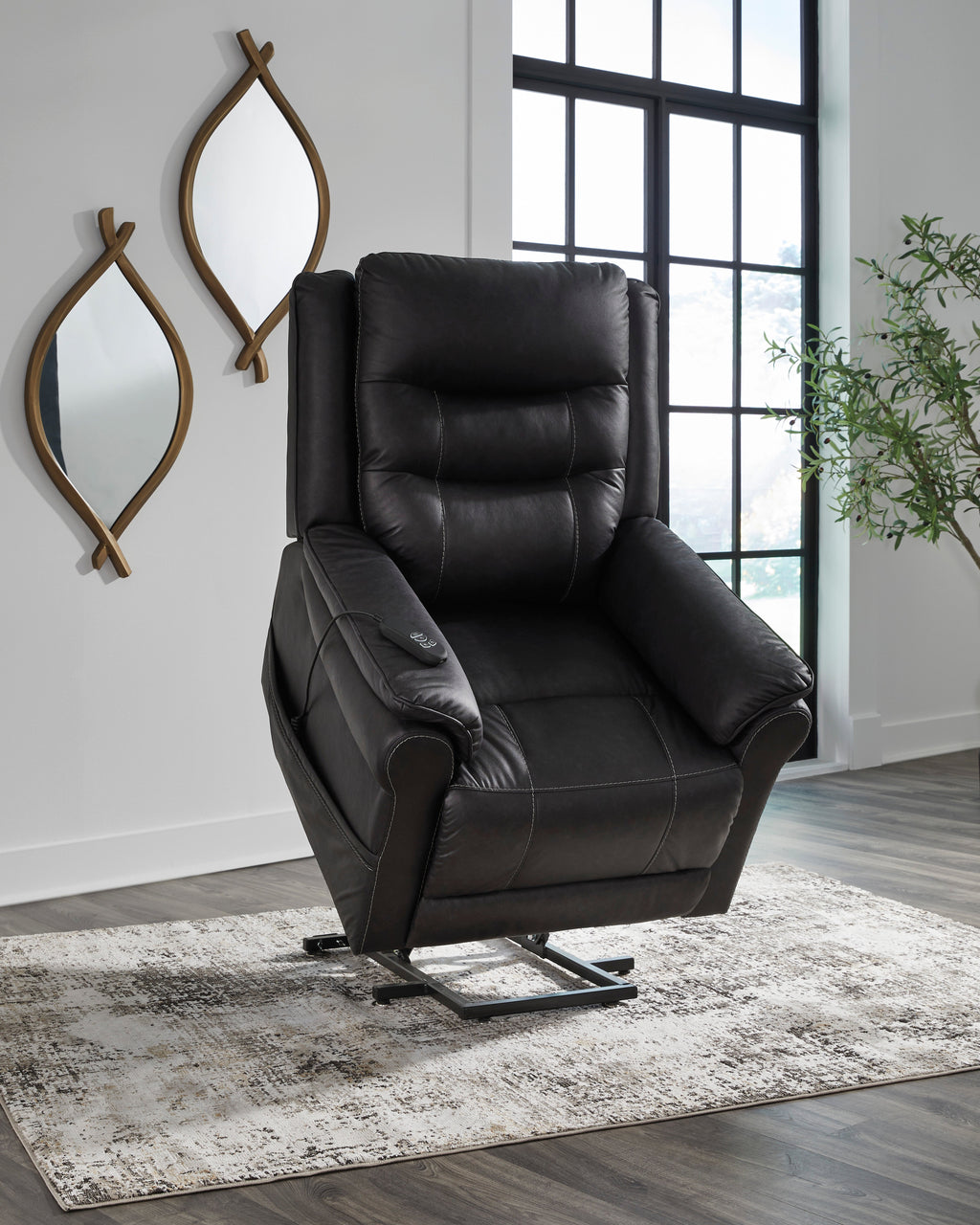 Oatman Power Lift Recliner - Reclining