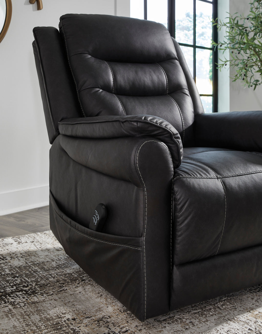 Oatman Power Lift Recliner - Reclining