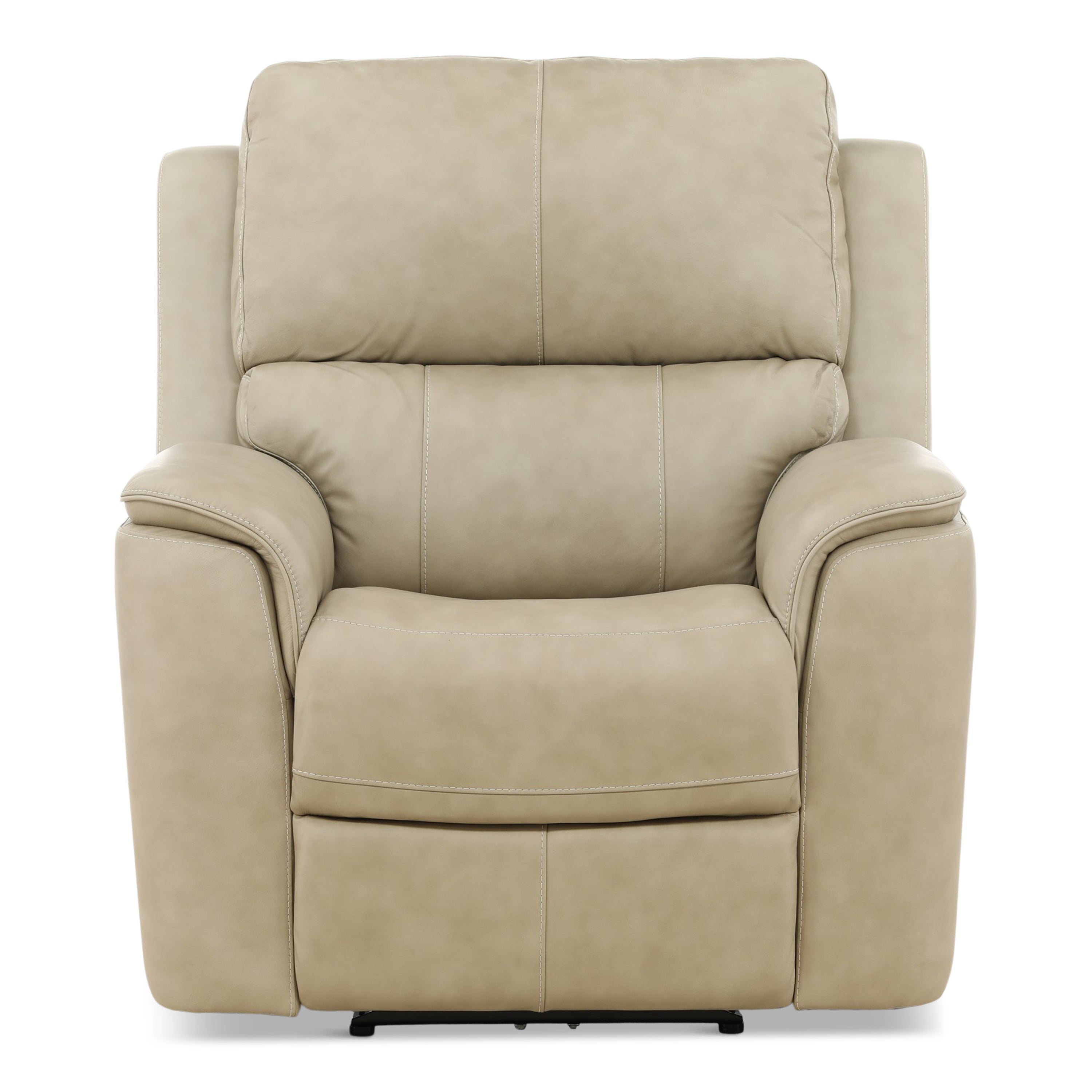 Karson Leather Power Recliner - Reclining