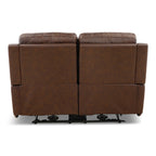 Karson Leather Power Reclining Loveseat - Indoor