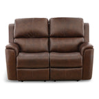 Karson Leather Power Reclining Loveseat - Indoor