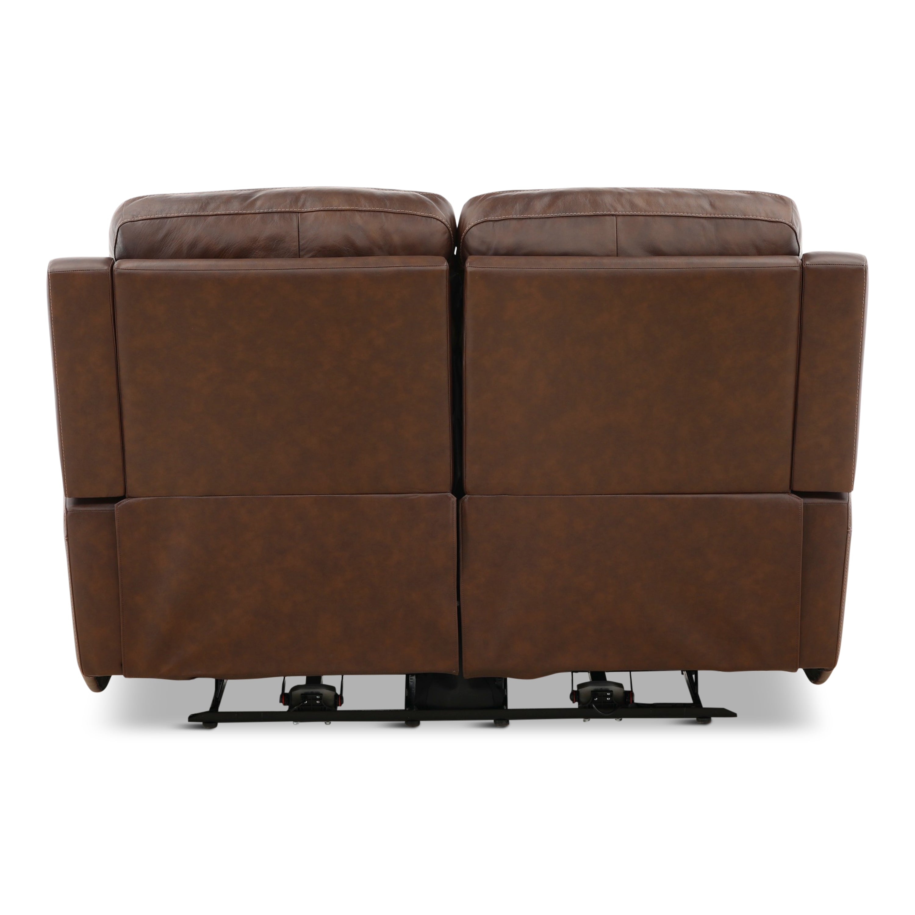 Karson Leather Power Reclining Loveseat - Indoor