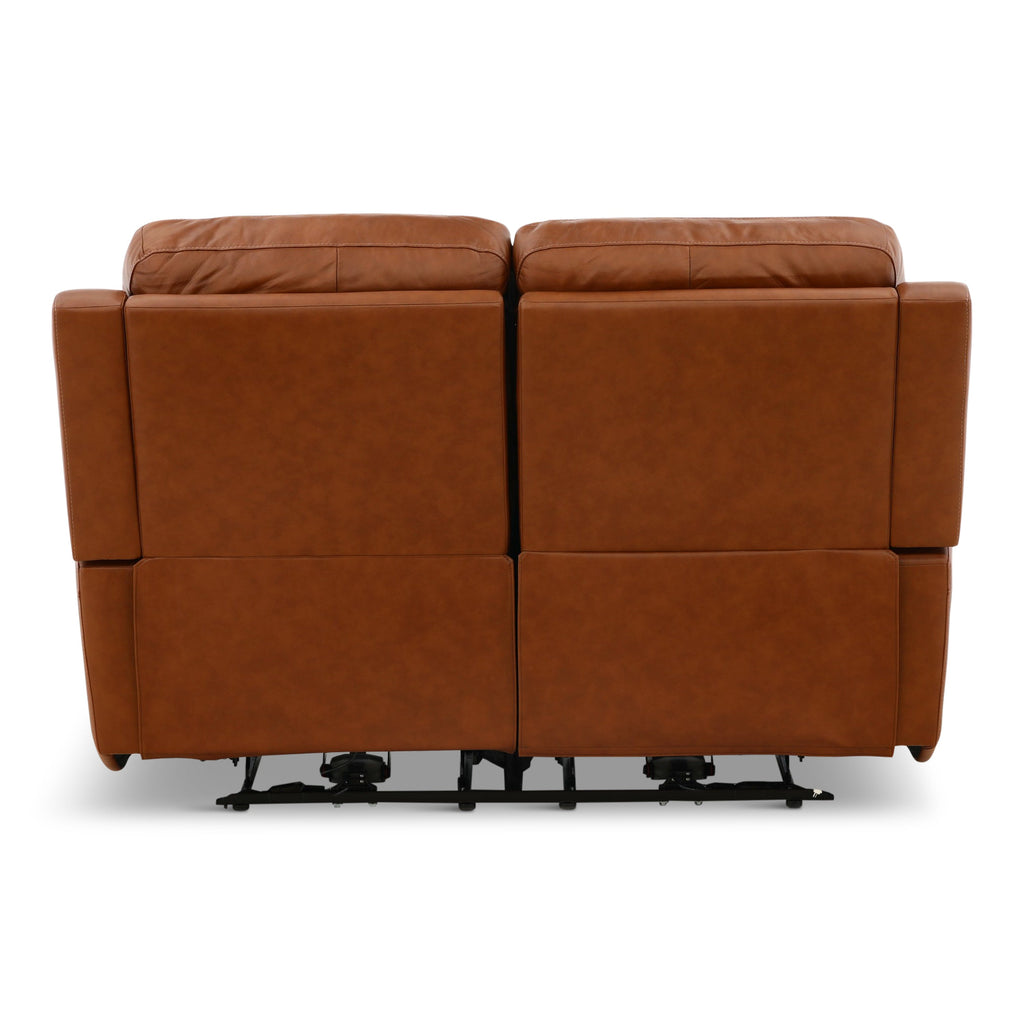 Carmen Leather Power Reclining Loveseat - Indoor