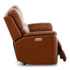 Carmen Leather Power Reclining Loveseat - Indoor