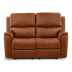 Carmen Leather Power Reclining Loveseat - Indoor
