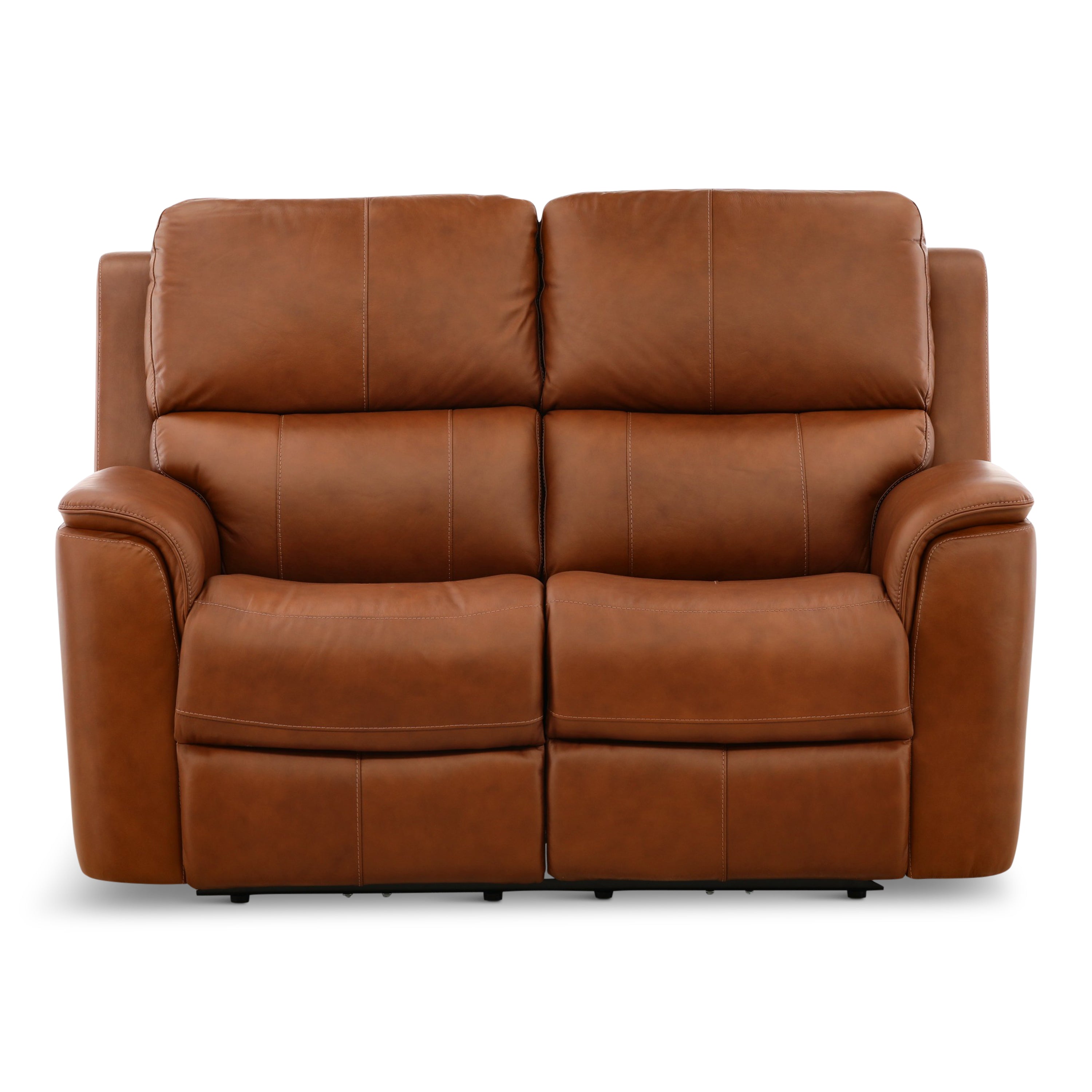 Carmen Leather Power Reclining Loveseat - Indoor