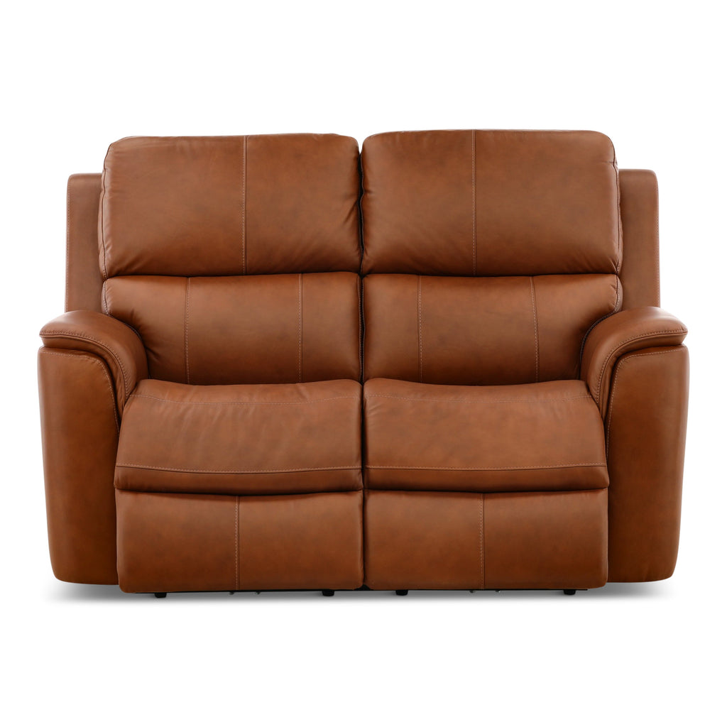 Carmen Leather Power Reclining Loveseat - Indoor
