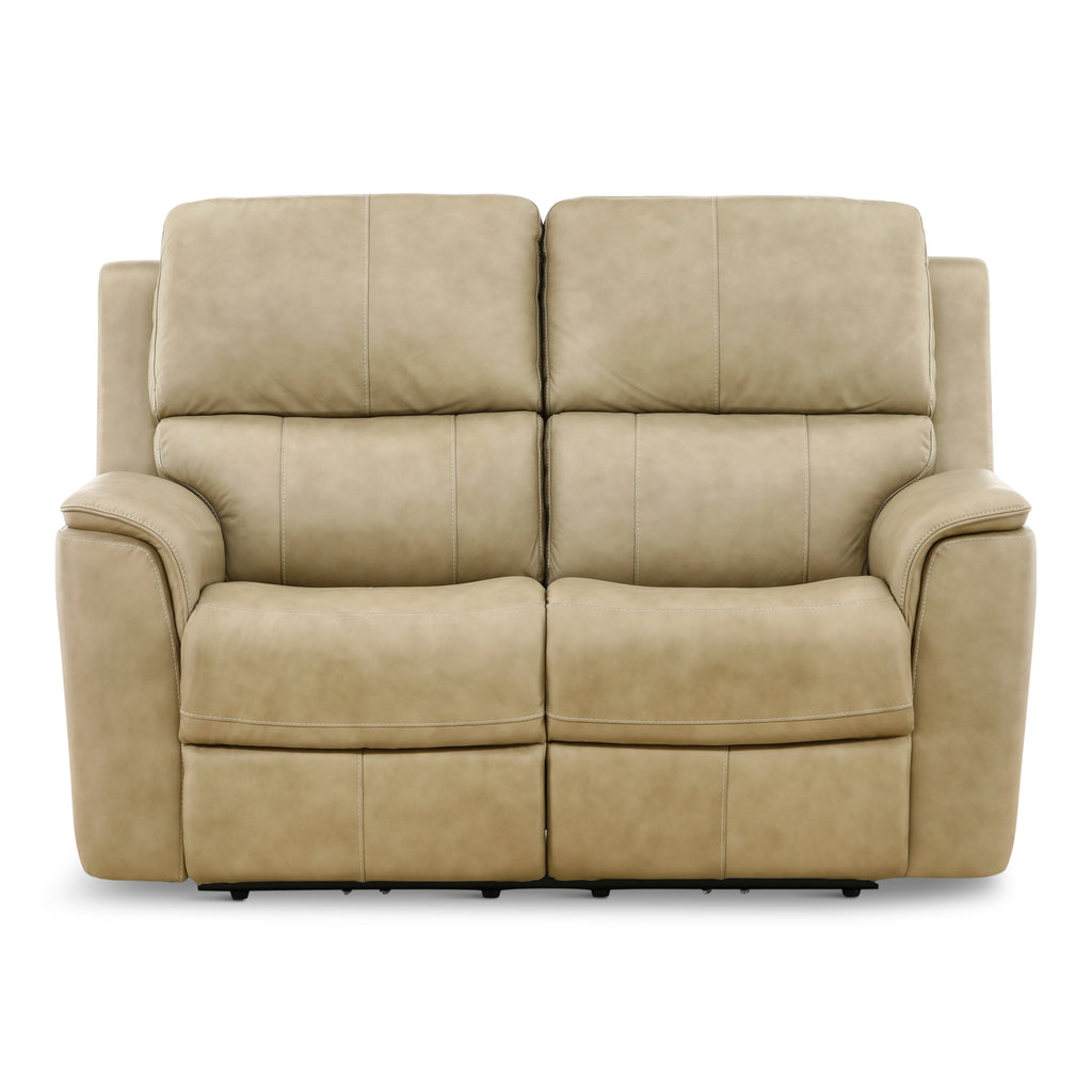 Karson Leather Power Reclining Loveseat - Indoor
