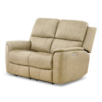 Karson Leather Power Reclining Loveseat - Indoor