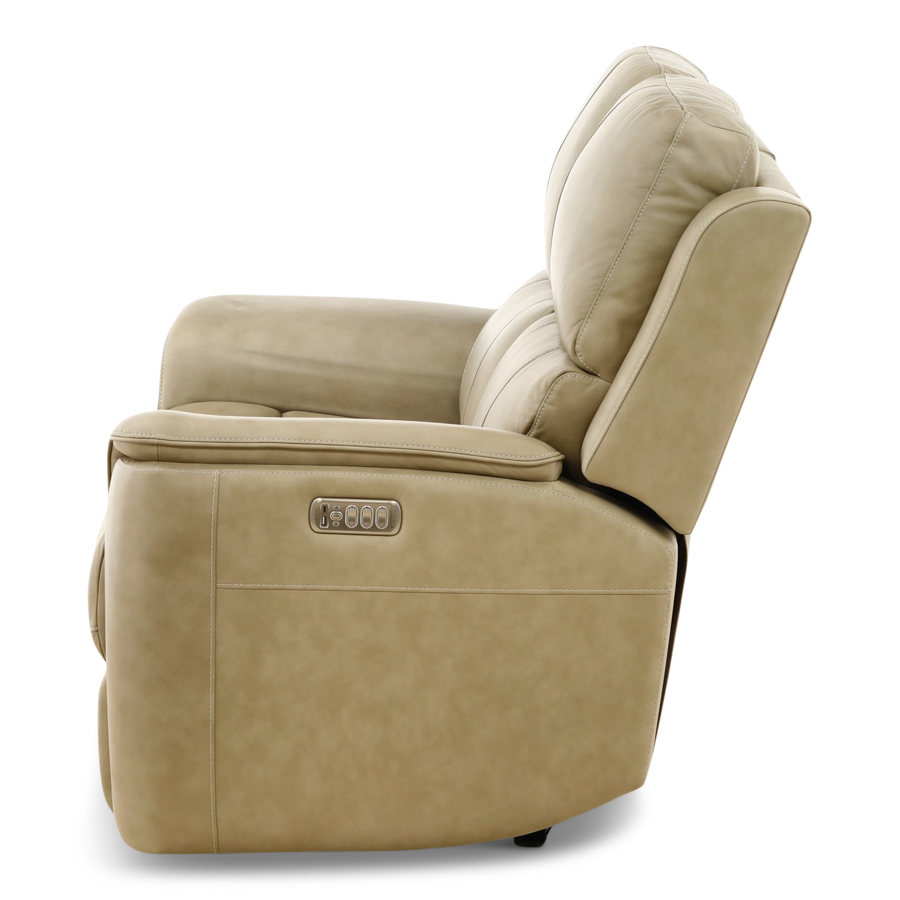Karson Leather Power Reclining Loveseat - Indoor
