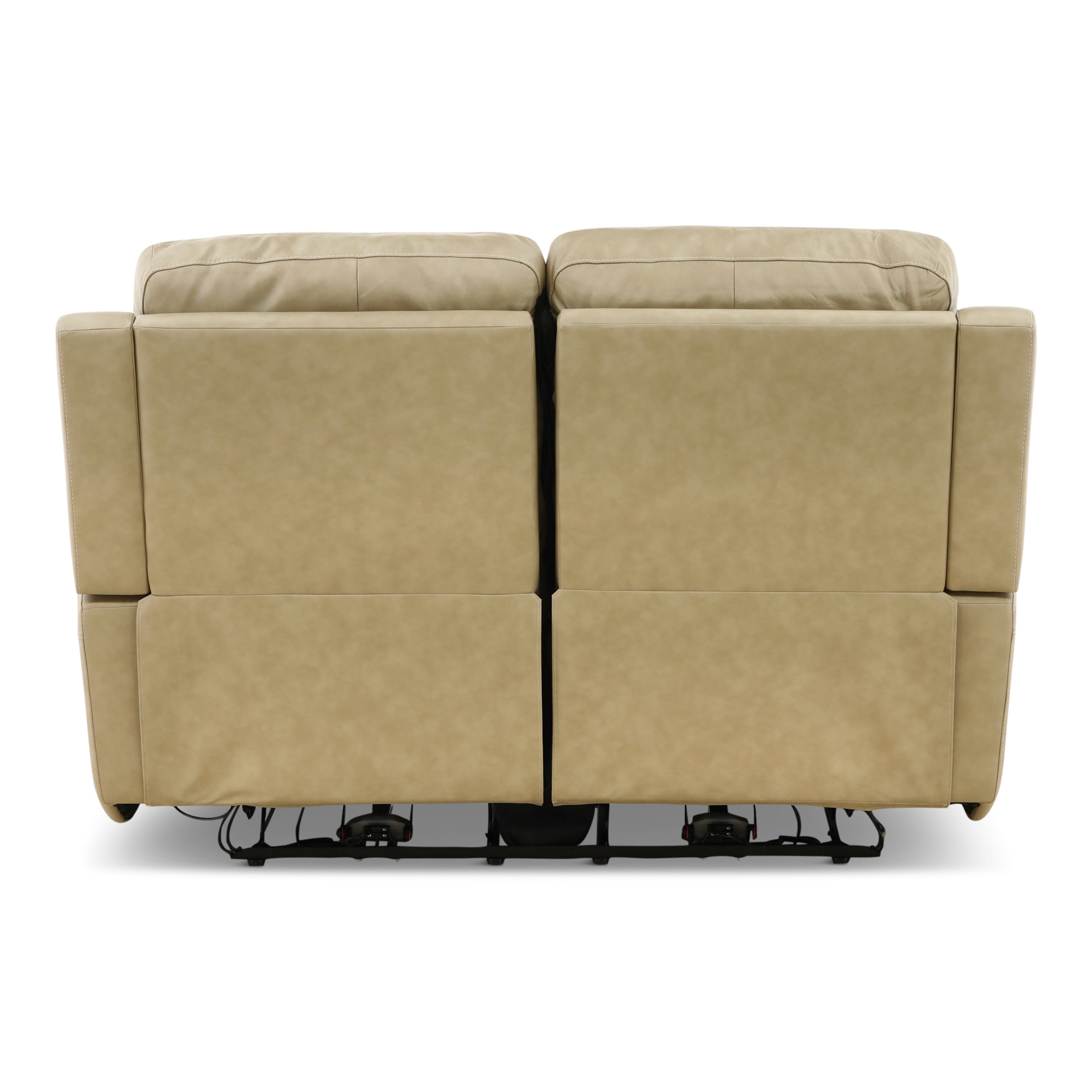 Karson Leather Power Reclining Loveseat - Indoor