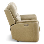 Karson Leather Power Reclining Loveseat - Indoor
