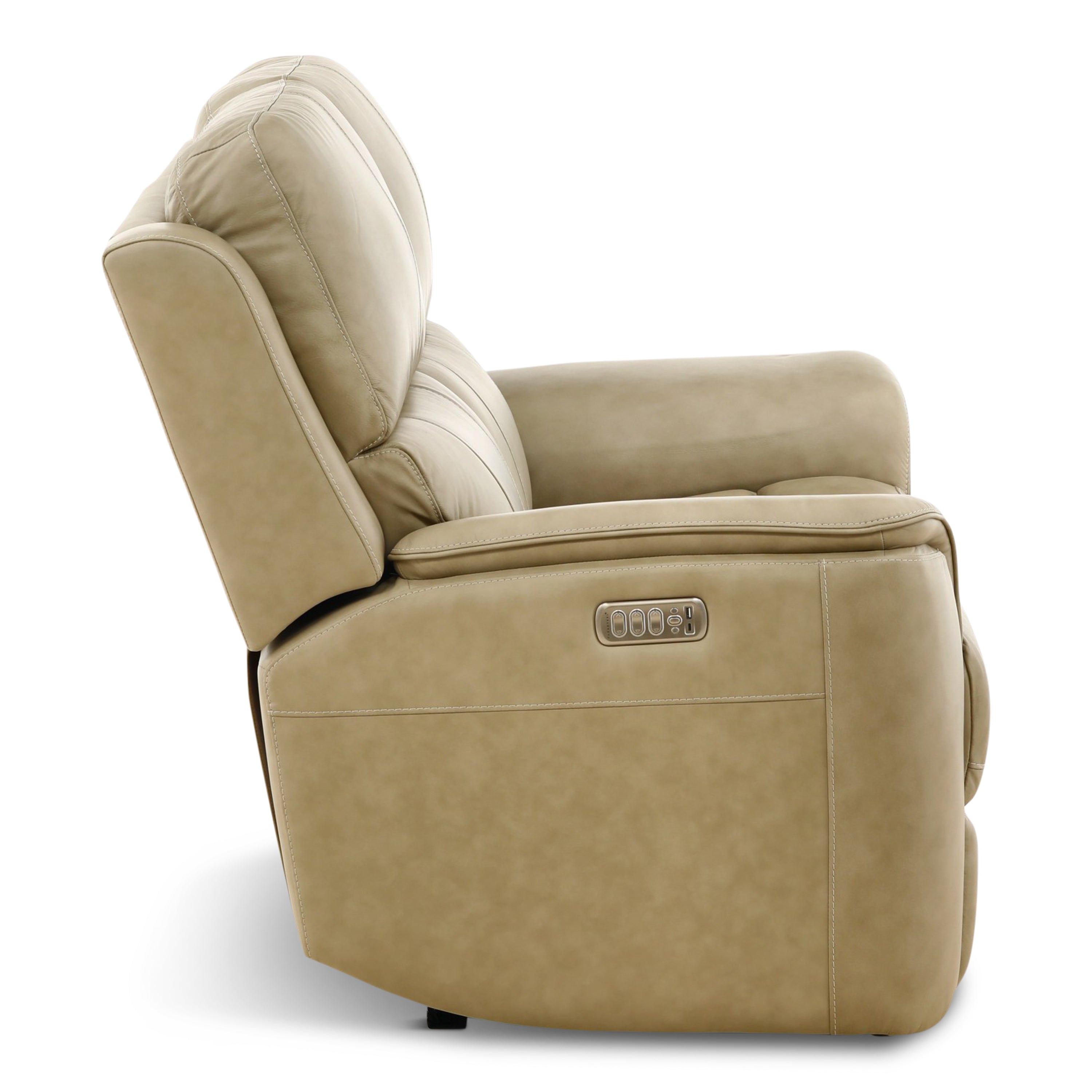Karson Leather Power Reclining Loveseat - Indoor