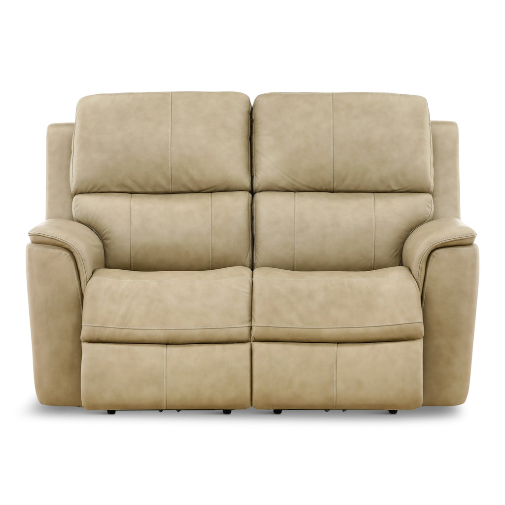 Karson Leather Power Reclining Loveseat - Indoor
