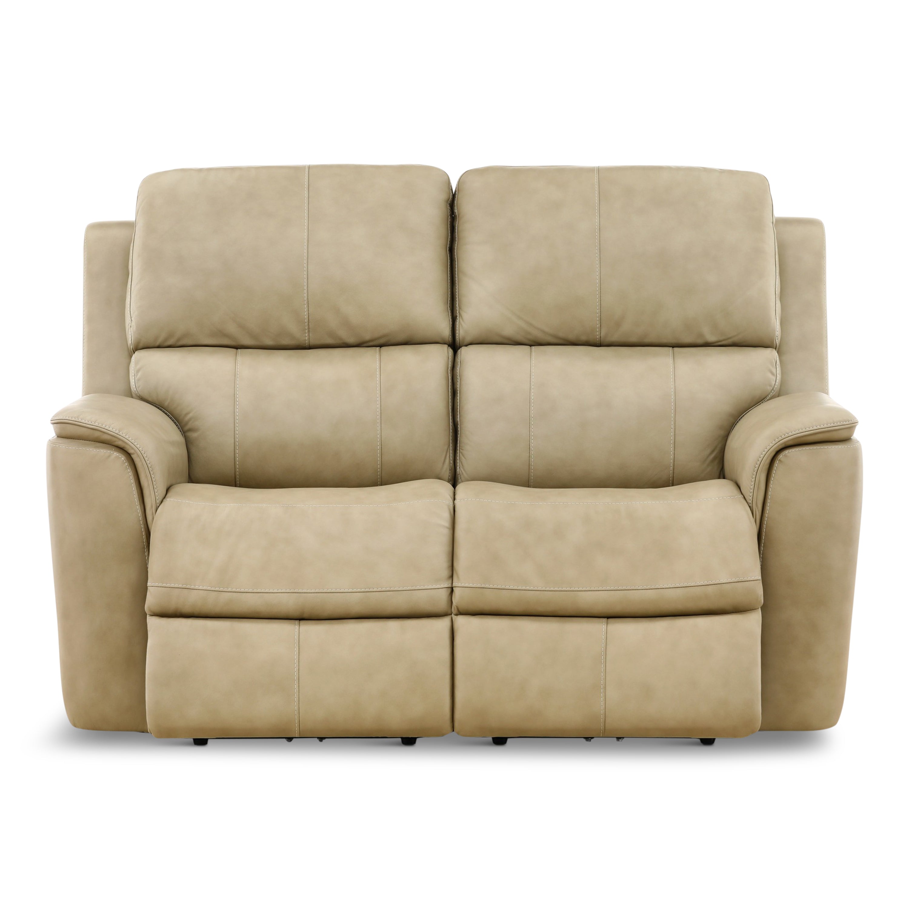 Karson Leather Power Reclining Loveseat - Indoor