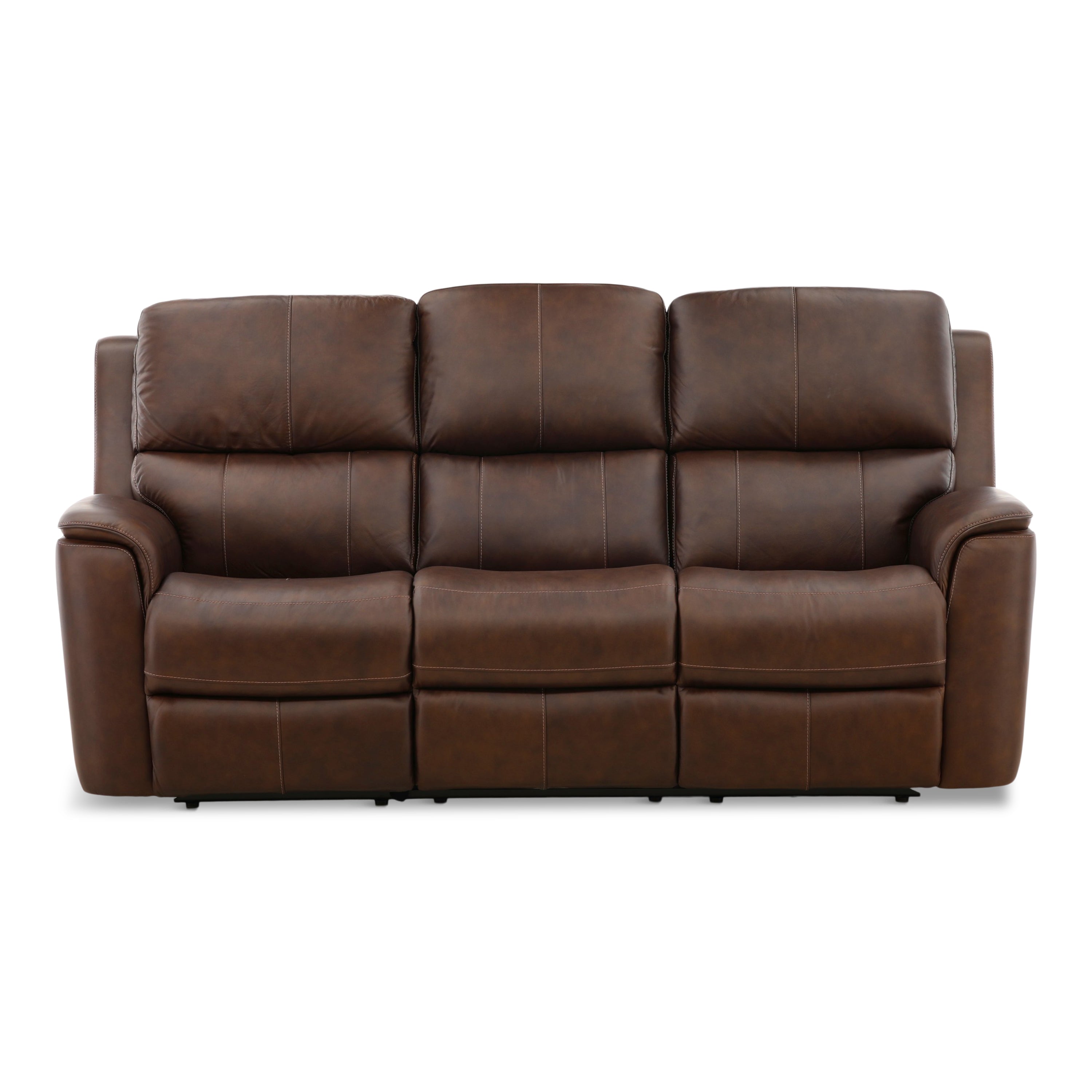 Karson Leather Power Reclining Sofa - Indoor