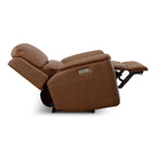 Carmen Leather Power Recliner - Reclining