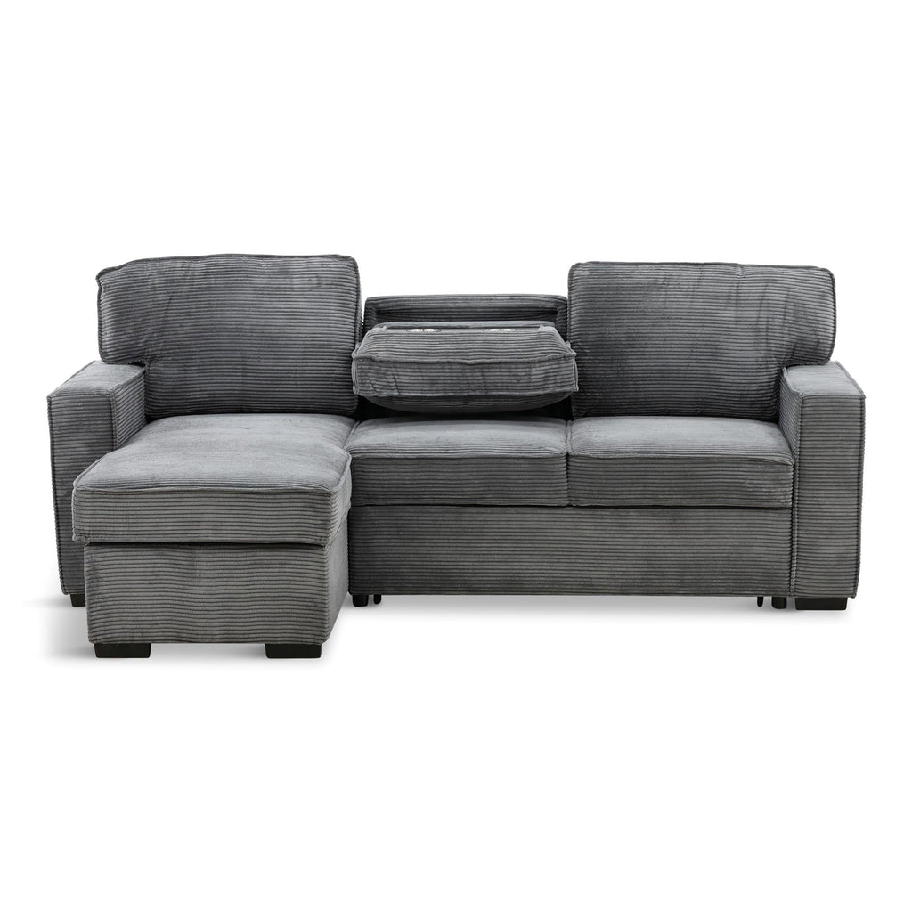 Amir 2-Piece Sectional with Sofa Bed - Set