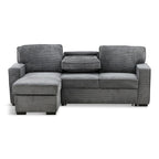 Amir 2-Piece Sectional with Sofa Bed - Set