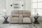 Lavenhorne Reclining Loveseat with Console - Fabric