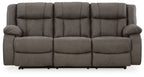 First Base Reclining Sofa - Fabric