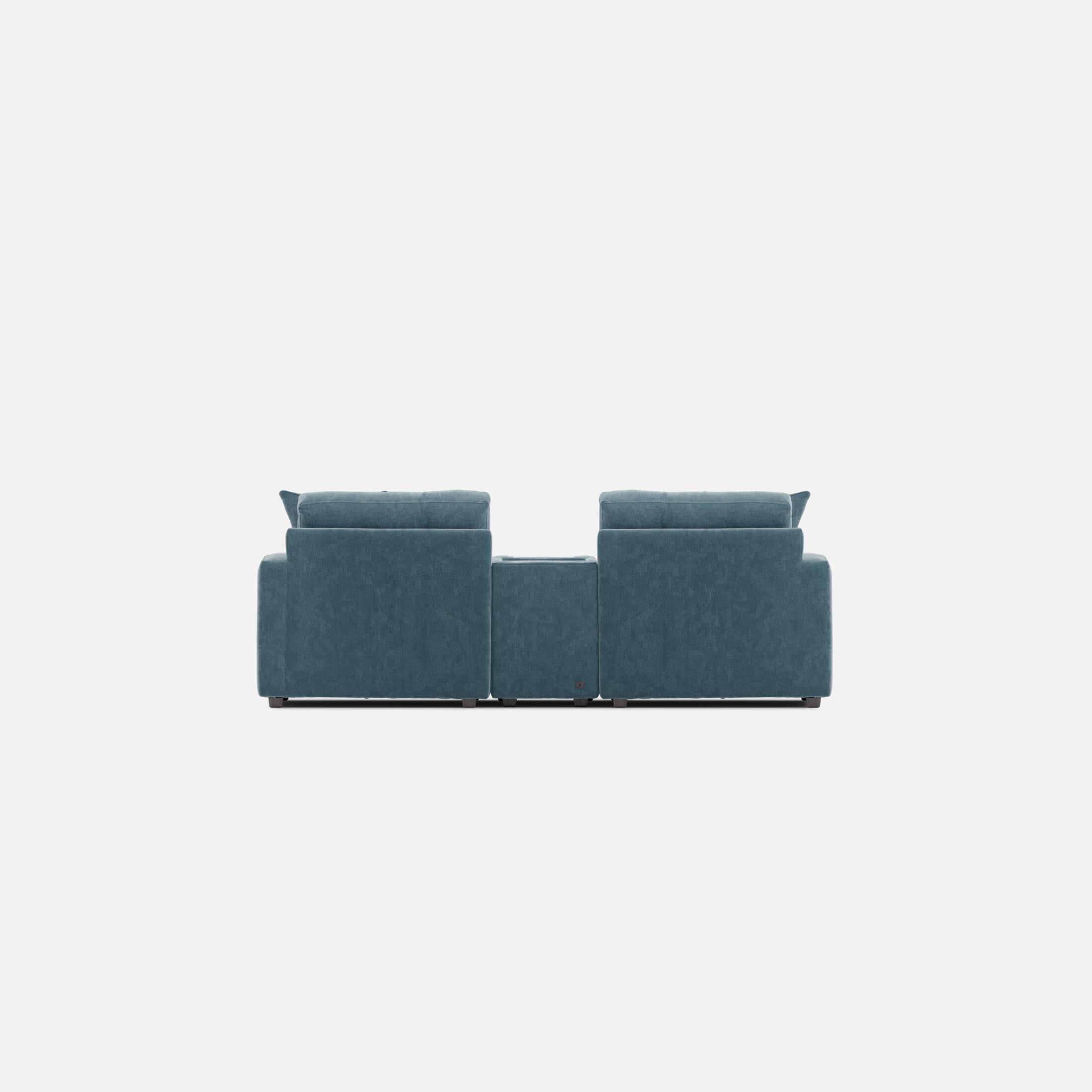 Modular 3-Piece Console Loveseat