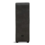 Modular Two Wood Top Storage Console - Charcoal