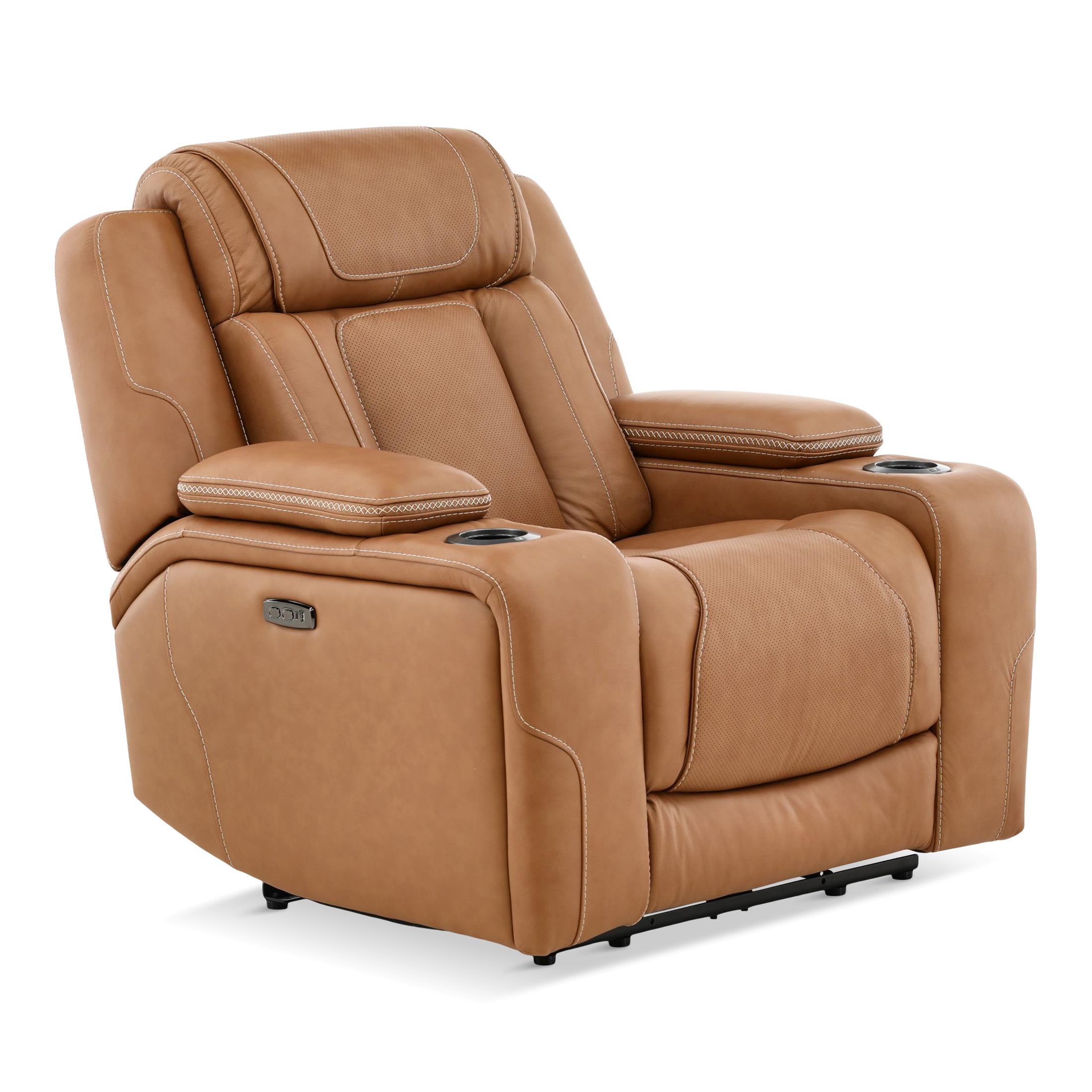 Denver Power Recliner - Leather