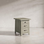 Driftwood Power Chairside End Table - Indoor