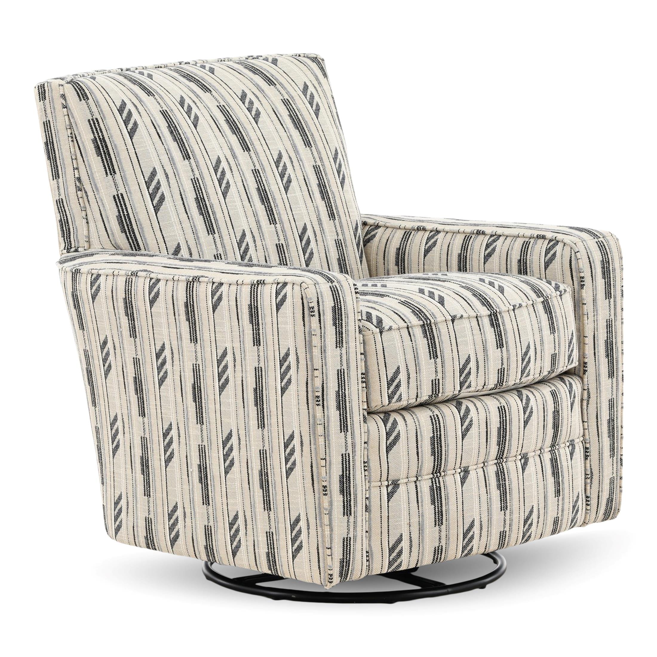 Chaplin Swivel Glider Chair - Fabric