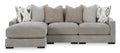 Aslan Court 3-Piece Sofa Sectional with Chaise - Set
