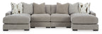 Aslan Court 4-Piece Sofa Pit Sectional - Set