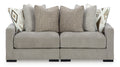 Aslan Court 2-Piece Loveseat Sectional - Set