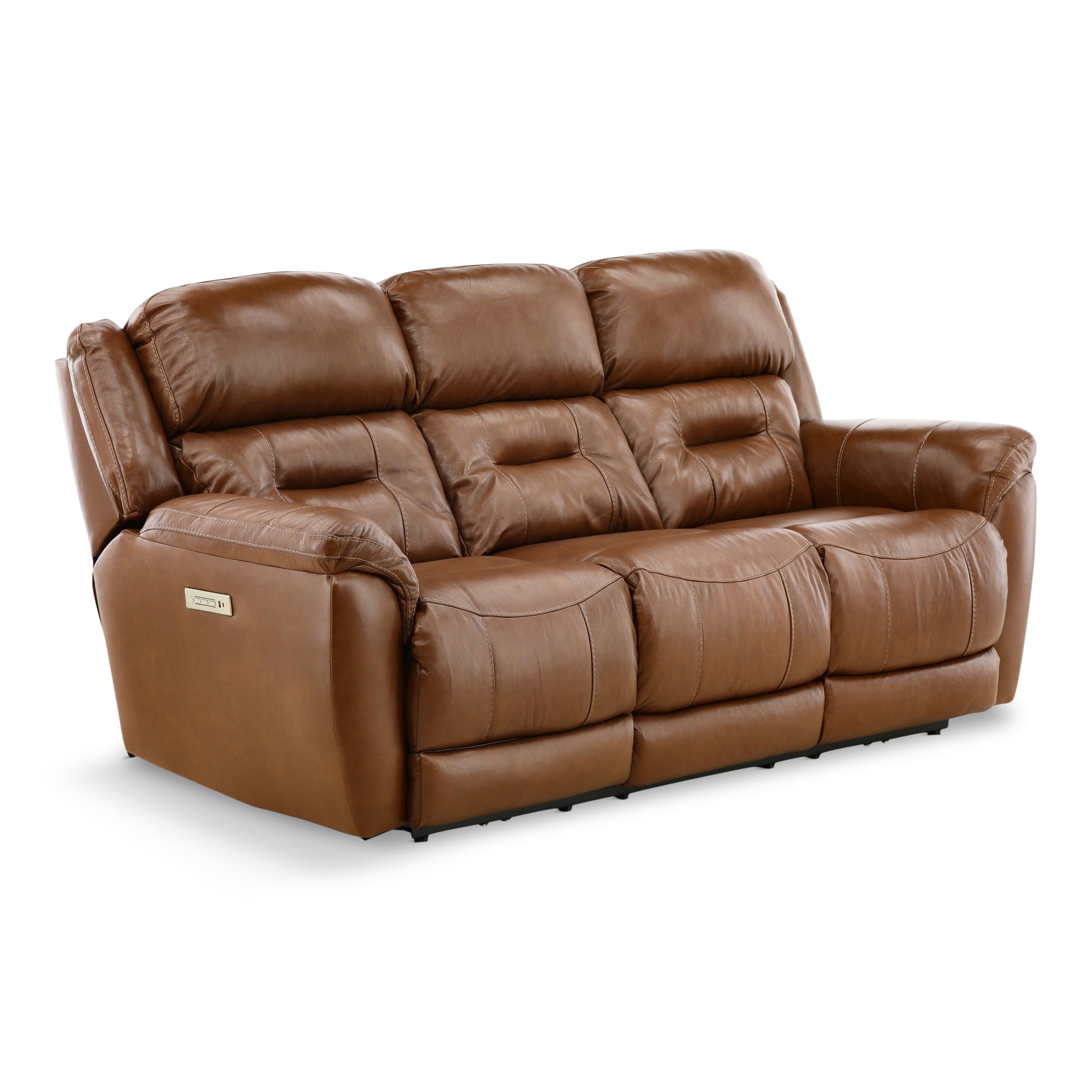 Armani Leather Power Sofa - Indoor