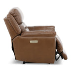 Armani Leather Power Recliner - Reclining