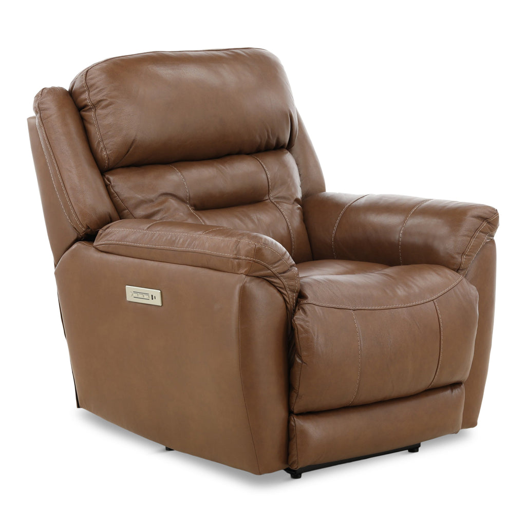 Armani Leather Power Recliner - Reclining