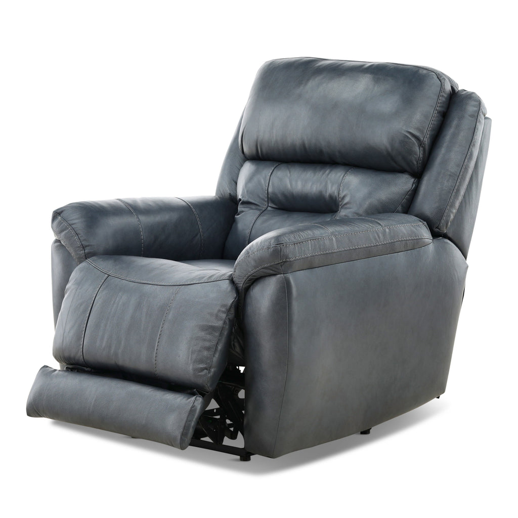 Armani Leather Power Recliner - Reclining