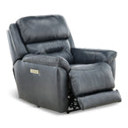 Armani Leather Power Recliner - Reclining