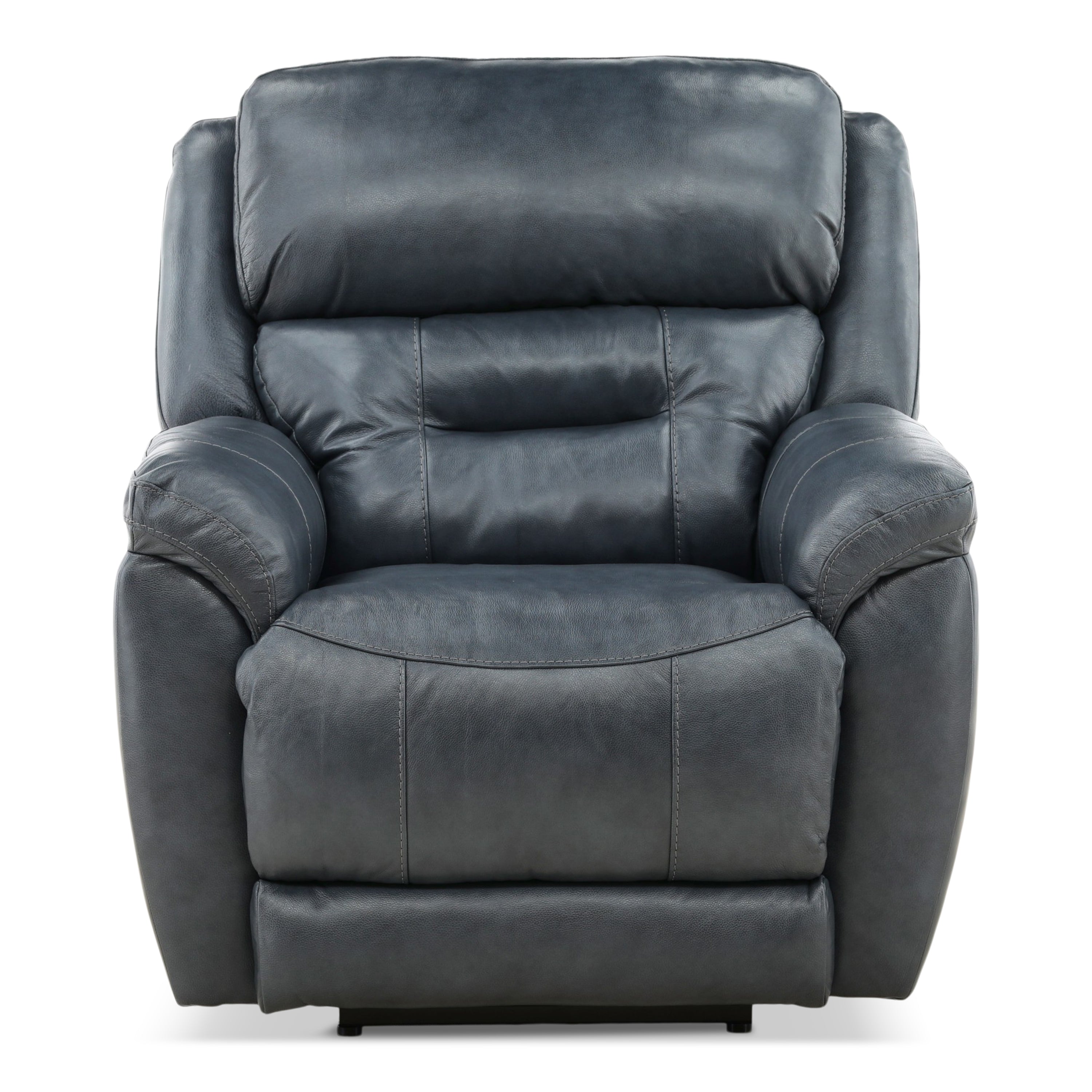 Armani Leather Power Recliner - Reclining