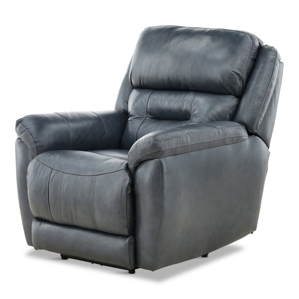 Armani Leather Power Recliner - Reclining