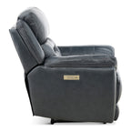 Armani Leather Power Recliner - Reclining