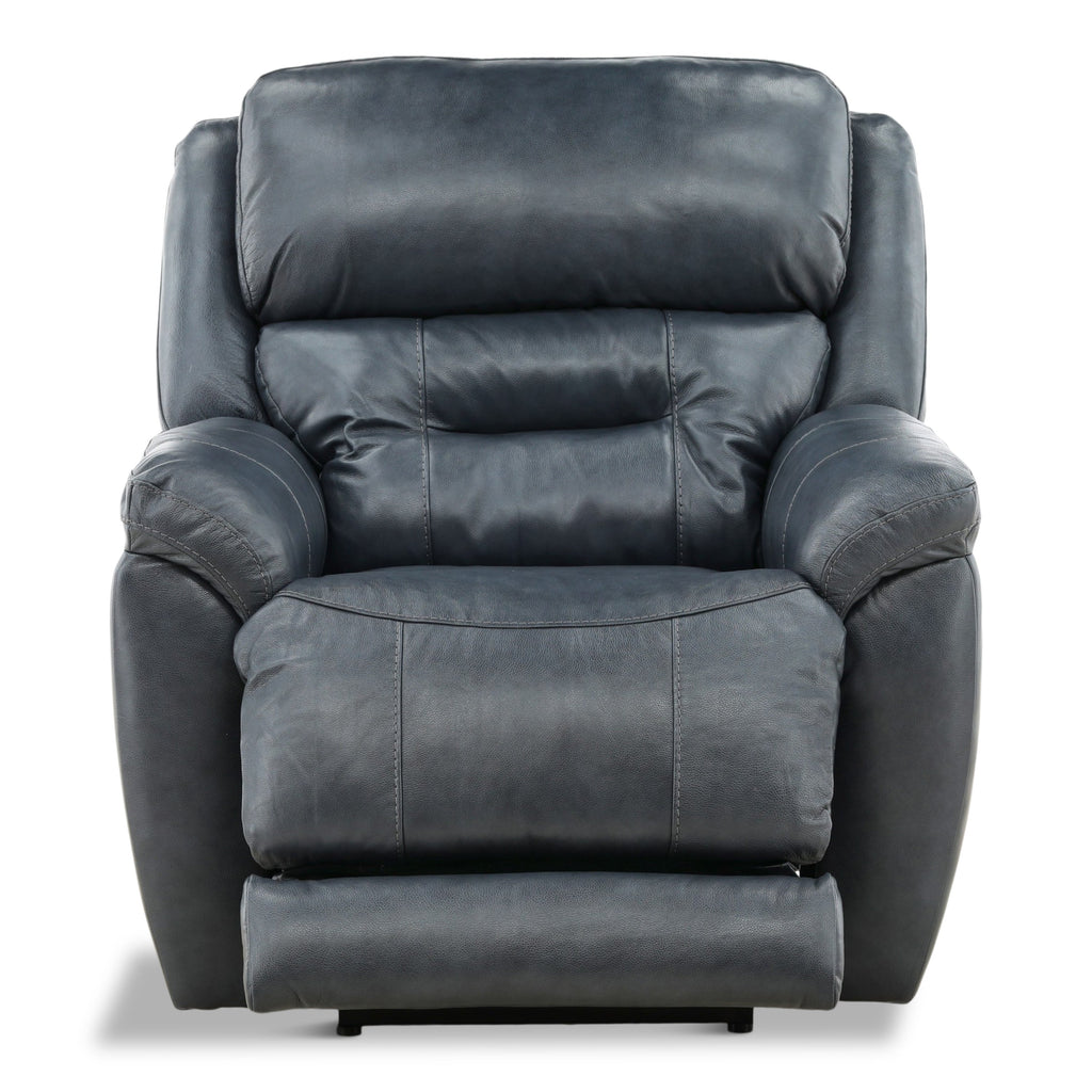 Armani Leather Power Recliner - Reclining