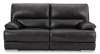 Mountainous Leather Power Reclining Sofa - Eclipse