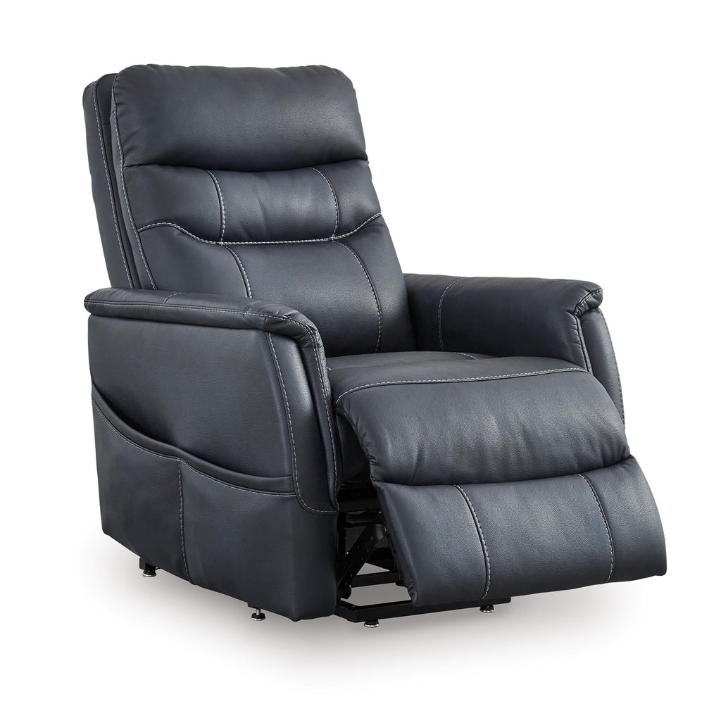Strawbill Power Lift Recliner - Reclining
